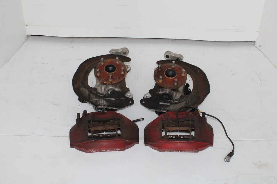 JDM 2007-2012 LEXUS LS460 / LS600 FRONT 4 POT CALIPER AND HUB BEARING