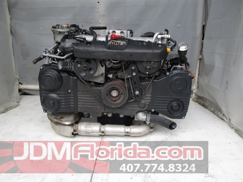 JDM 2002-2005 IMPREZA WRX 2.0L DOHC TURBO AVCS EJ205 ENGINE ONLY ( ELEC.THROTTLE TYPE )